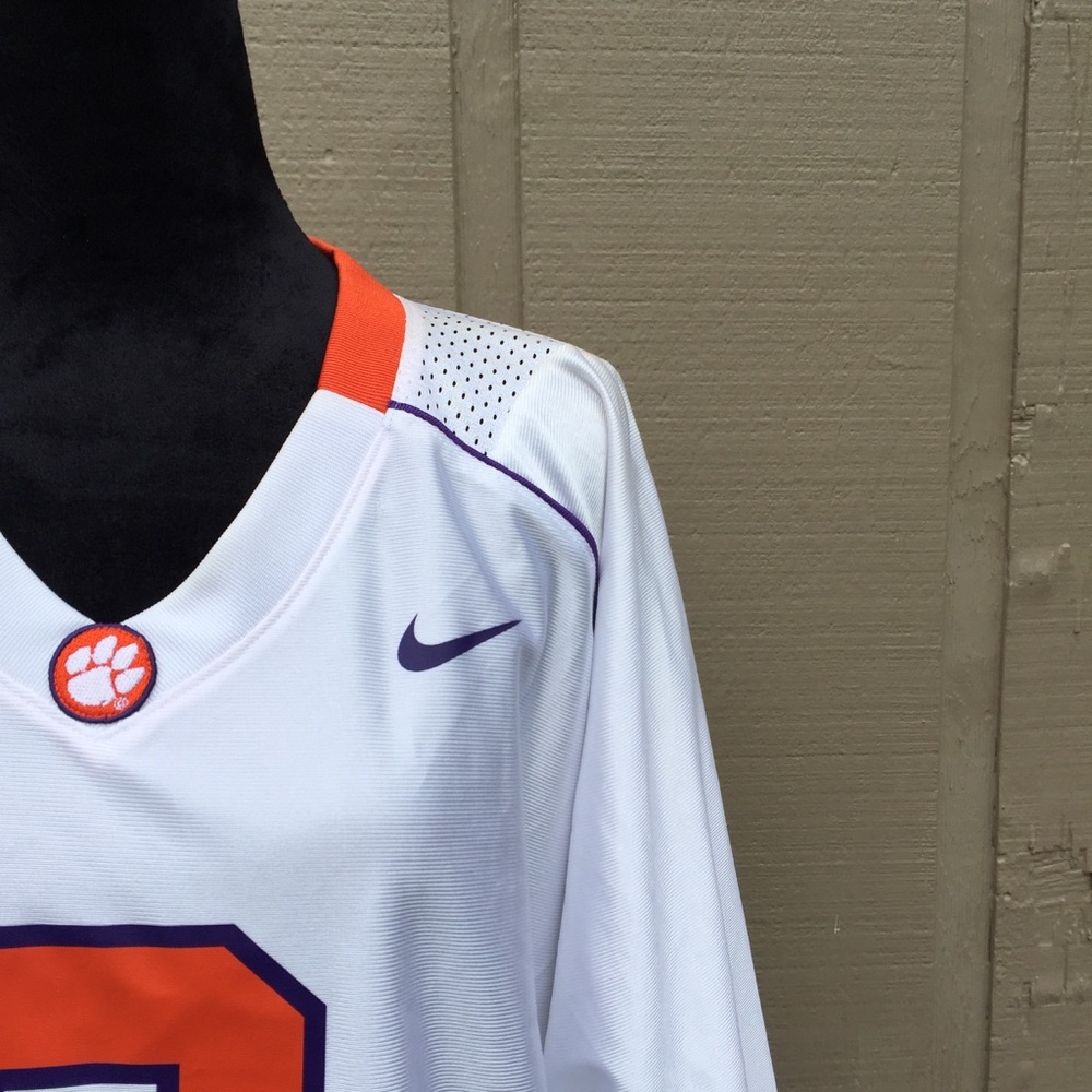 Men’s Authentic Nike Team #3 Clemson Tigers Jersey - Picture 6 of 15